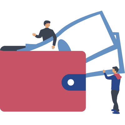 Нет паушального взноса и роялти